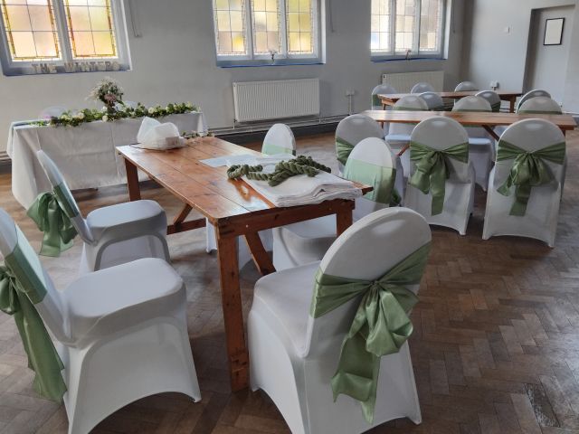 You can book wedding receptions at Christleton Parish Hall You can book wedding receptions at Christleton Parish Hall